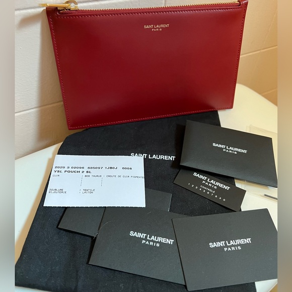 YSL POUCH - Picture 1 of 7